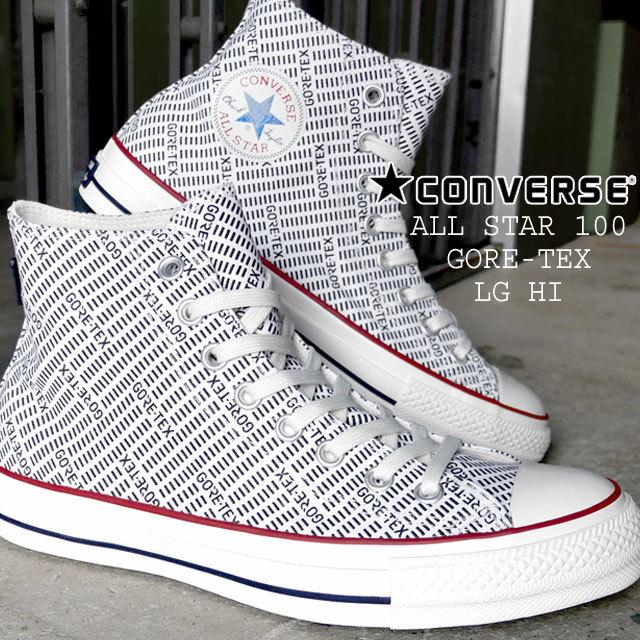 コンバース Converse メンズ レディース スニーカー オールスター 100 ゴアテックス Lg Hi 防水 ハイカット 100周年記念モデルホワイト 白 シューマートワールド 通販 Paypayモール