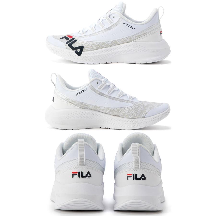 フィラ FILA メンズ レディース スニーカー ウェーブレット アルファ F2080 ローカット ランニングシューズ0125 ネイビー 0920 オフホワイト 替え紐付き｜smw｜05