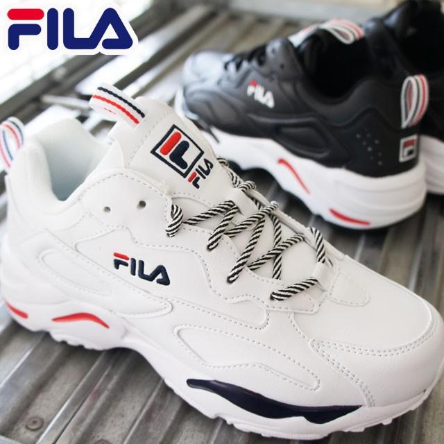 フィラ Fila スニーカー メンズ レディース レイ トレーサー Sl ダッドスニーカー ダッドシューズ ローカット 厚底0125 ホワイト 白 0014 ブラック 黒 F5121 シューマートワールド 通販 Paypayモール