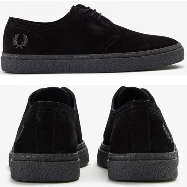 FRED PERRY（フレッドペリー） メンズ リンデンスエード 厚底 靴