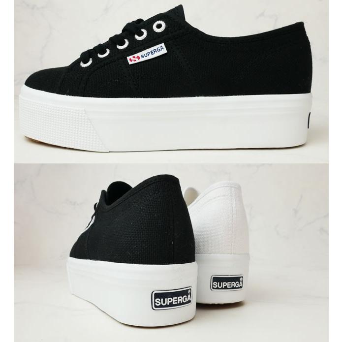 ではない スペルガ アップアンドダウン ローカット 厚底スニーカー プラットフォーム S0001l0 シューマートワールド 通販 Paypayモール Superga レディース スニーカー 2790 A Cot W ライン ッチしたオ