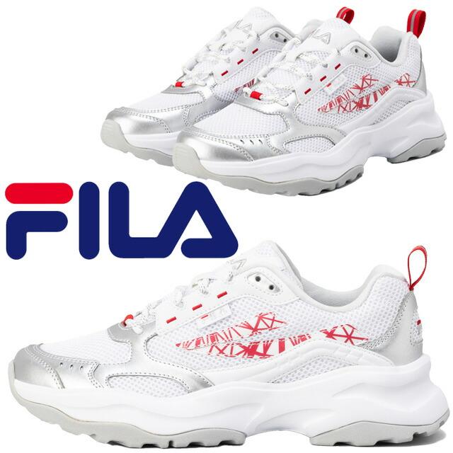 FILA フィラ 厚底 スニーカー レディース ウッドブロック O-CITY