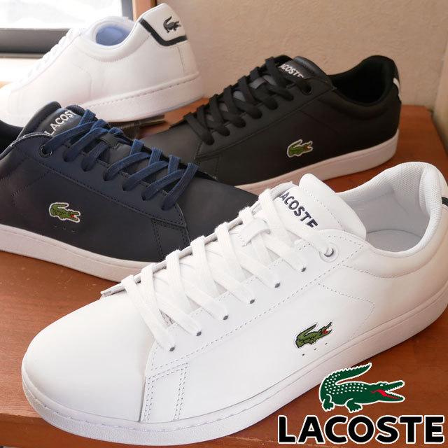 ラコステ Lacoste メンズ スニーカー カーナビー Evo Bl 1 ローカット レザースニーカー001 ホワイト 白 024 ブラック 黒 003 ネイビー Spm1002 シューマートワールド 通販 Paypayモール
