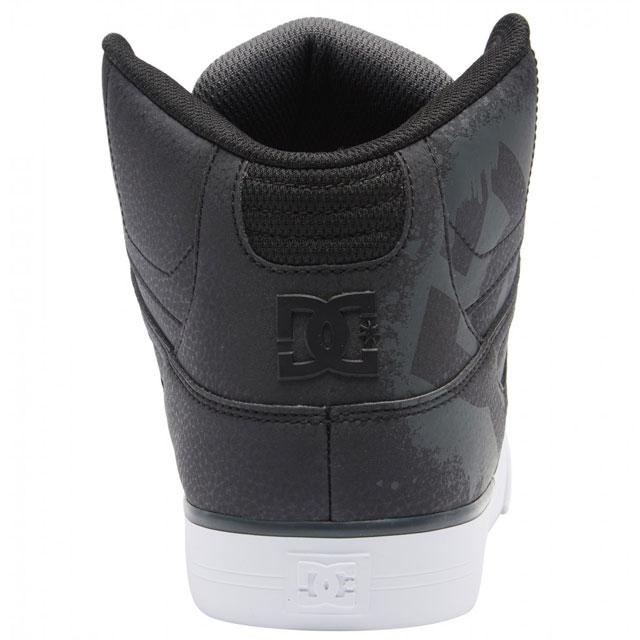 ディーシーシューズ DC SHOES メンズ スニーカー 靴 ピュア ハイ-トップ WC SE SN ハイカット ミッドカット DM231024 XKWS ブラック/ホワイト/グレー｜smw｜07