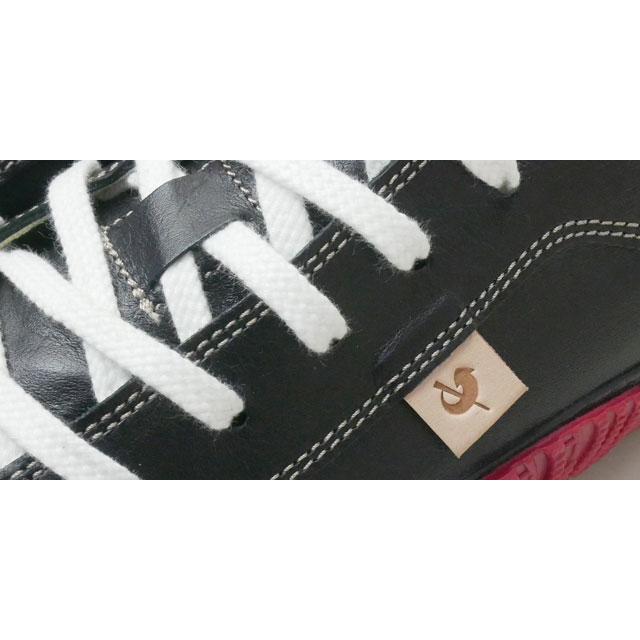 スピングルムーブ SPINGLE MOVE メンズ レディース スニーカー ローカット スピングル誕生20周年記念モデル レザースニーカー 本革 SPM-110-20th(2) クロ/アカ スピングルムーブ SPINGLE MOVE メンズ レディース 20th 5cm