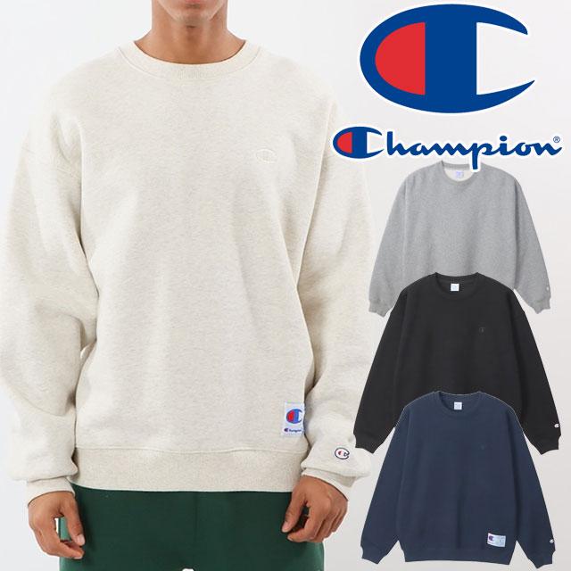 Champion（チャンピオン） トレーナー クルーネックスウェットシャツ メンズ 長袖 レディース トップス アパレル 丸首 ウェア 裏起毛 ...