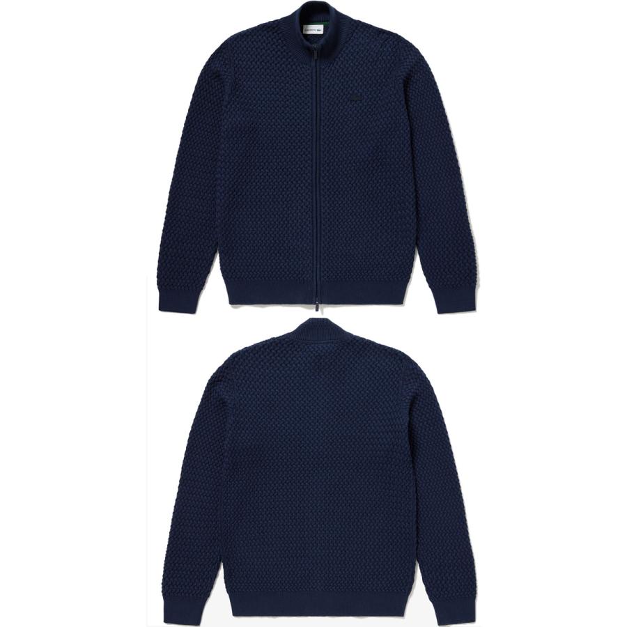 LACOSTE（ラコステ） トップス メンズ バスケットニットジップアップ 