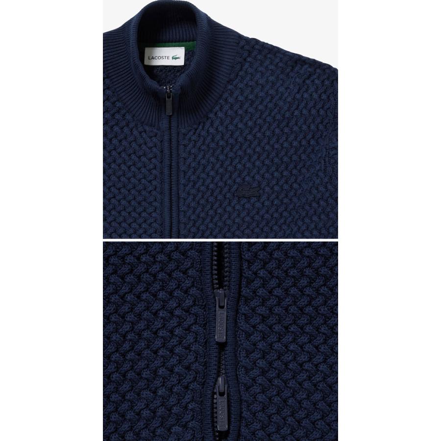 LACOSTE（ラコステ） トップス メンズ バスケットニットジップアップ