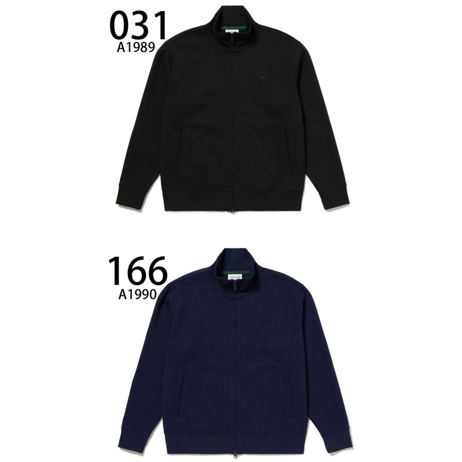 LACOSTE ラコステ トップス メンズ 鹿の子ジップニット 前開き ジップ
