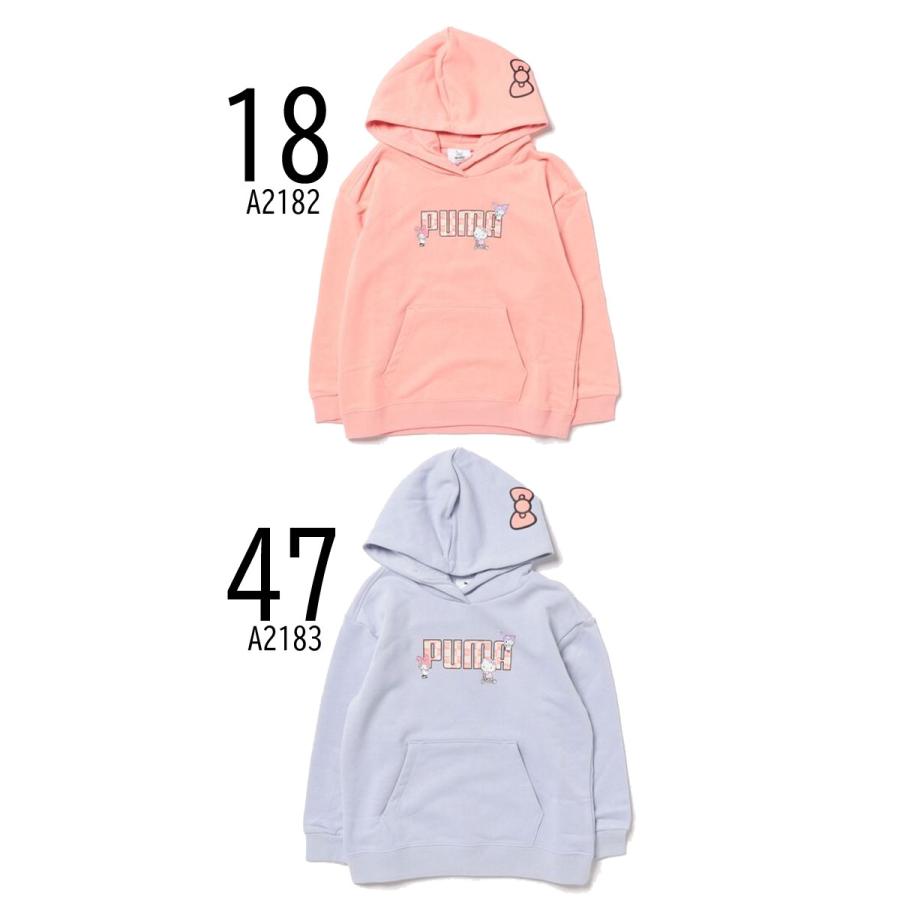 PUMA（プーマ） ジップアップパーカー キッズ 女の子 ハローキティ