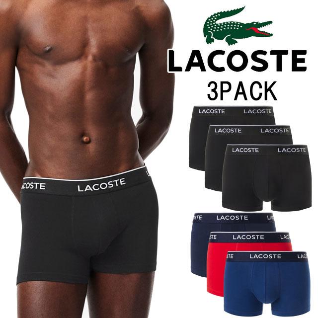 LACOSTE ラコステ 3枚組 アンダーウェア メンズ 3パック