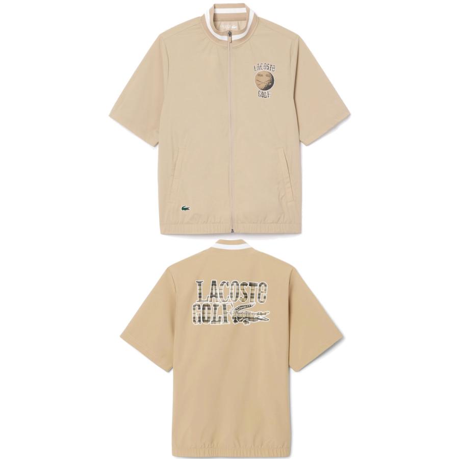 現行品 未使用 LACOSTE ラコステ 半袖ゴルフウィンドブレイカー LACOSTE ブルゾン アウター 半袖ゴルフウィンドブレイカー