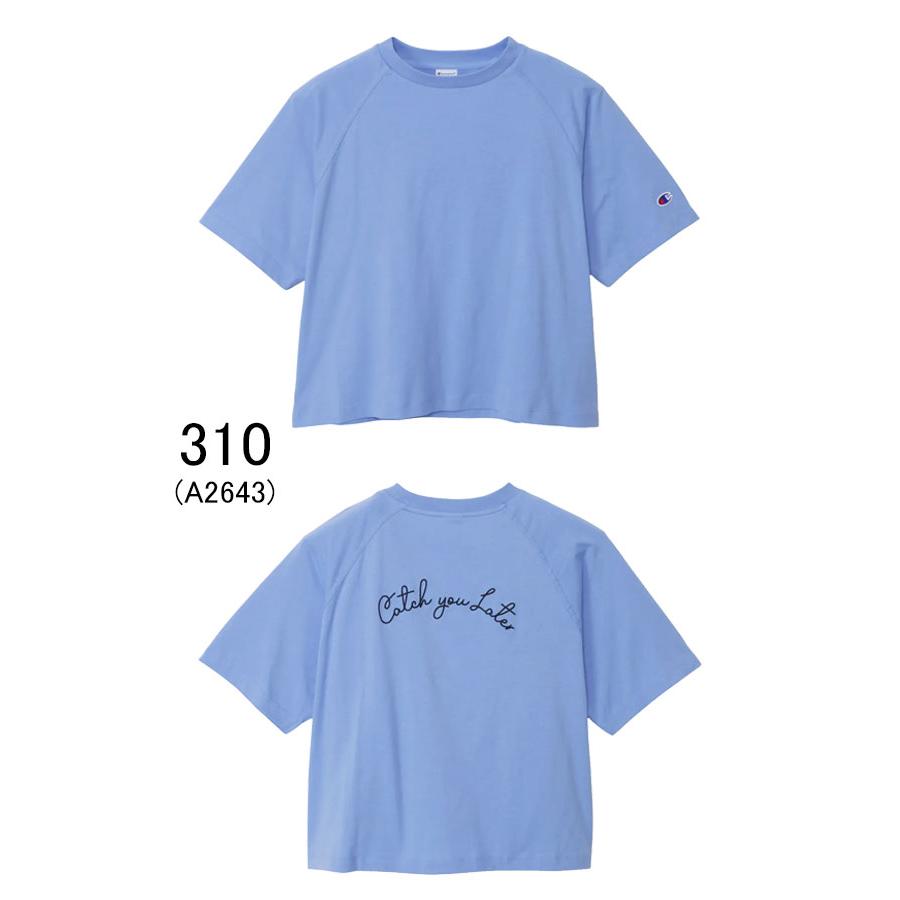 Champion（チャンピオン） Tシャツ レディース ラグランショート