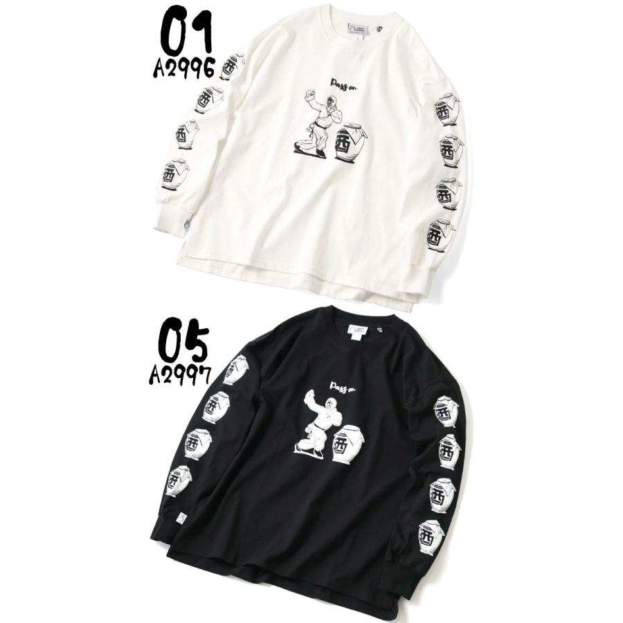 ジムマスター トップス メンズ 17.4oz Pass on ビッグロンTEE ロンT