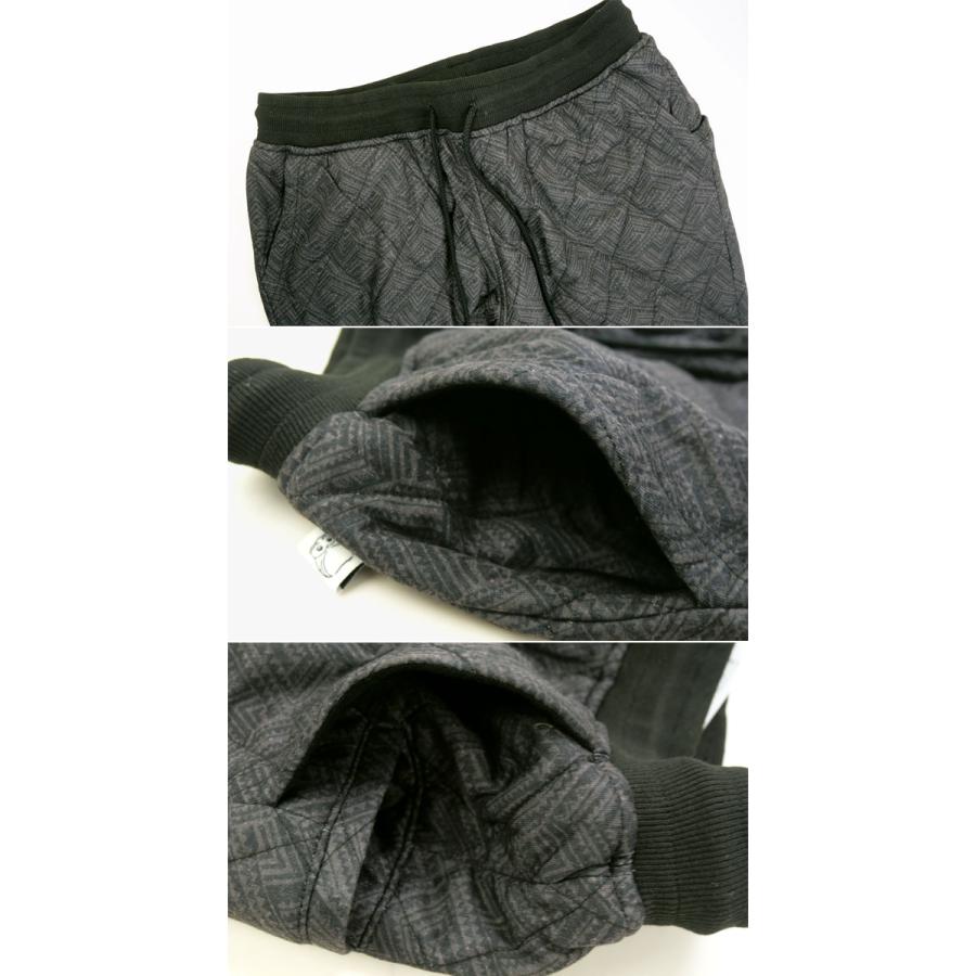 ジムマスター ボトム メンズ ジャガードキルトパンツ 長ズボン 中綿