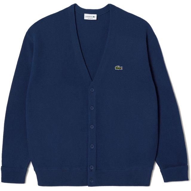 LACOSTE（ラコステ） メンズ トップス AH0397-99 ガーター編みVネック
