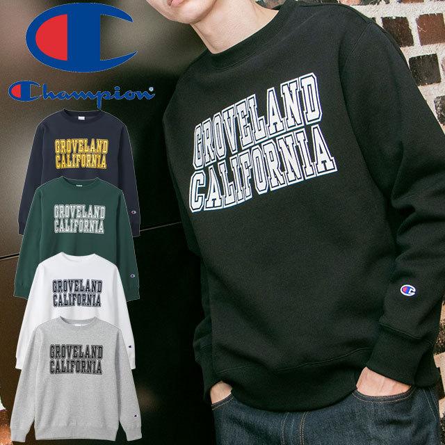 チャンピオン Champion メンズ レディース クルーネックスウェットシャツ プルオーバー トレーナー 丸首 長袖 上着 服 アパレル スエット トップス 裏起毛 I08 C3 V009 シューマートワールド 通販 Yahoo ショッピング
