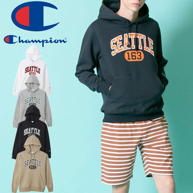 チャンピオン Champion メンズ レディース パーカー フーデッドスウェットシャツ プルオーバー スウェット トップス フーディ アパレル 長袖 服 C3 V104 白 黒 I08 C3 V104 シューマートワールド 通販 Yahoo ショッピング