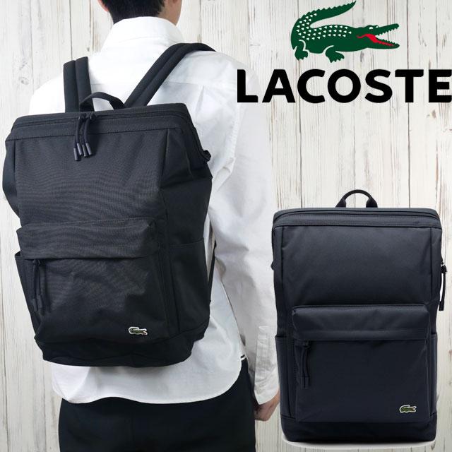 LACOSTE ラコステ リュック メンズ ネオクロコ レクタンギュラー