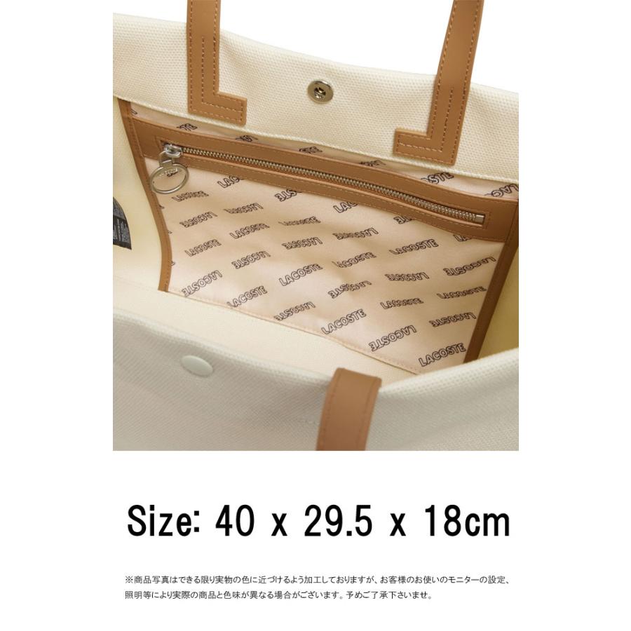 ラコステ　ボストンバッグ　2way　ベージュ　デカロゴ　ナイロン　x ラコステ ボストンバッグ 2way ベージュ デカロゴ ナイロン x