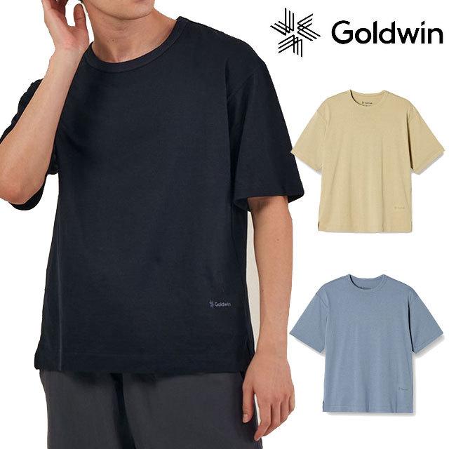 ゴールドウィン Tシャツ メンズ レディース リポーズ ペーパー リラックスTシャツ 半袖 トップス アパレル リカバリーウエア 光電子 GC41123
