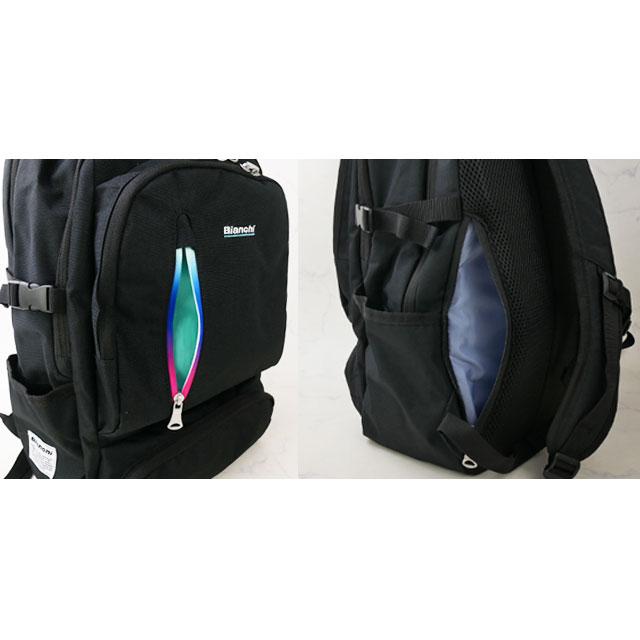 Bianchi ブラック バックパック ⭐︎ ビアンキ 黒 リュック BIANCHI ( ビアンキ ) バックパック サイクルパック ブラック