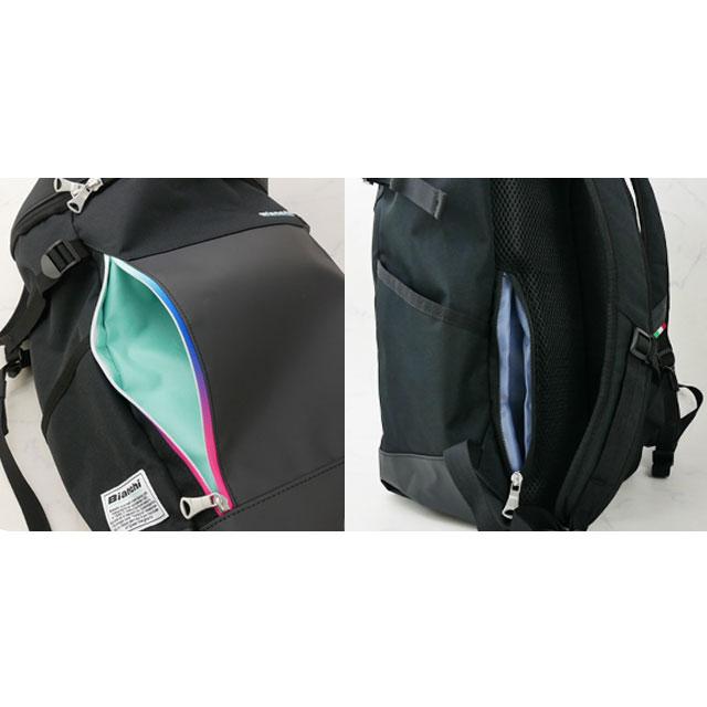 ビアンキ Bianchi メンズ レディース リュック 軽撥水 28L バックパック デイパック バック BAG かばん 通学 通勤 LBPM03 B4 PC収納(13インチ) 鞄｜smw｜09