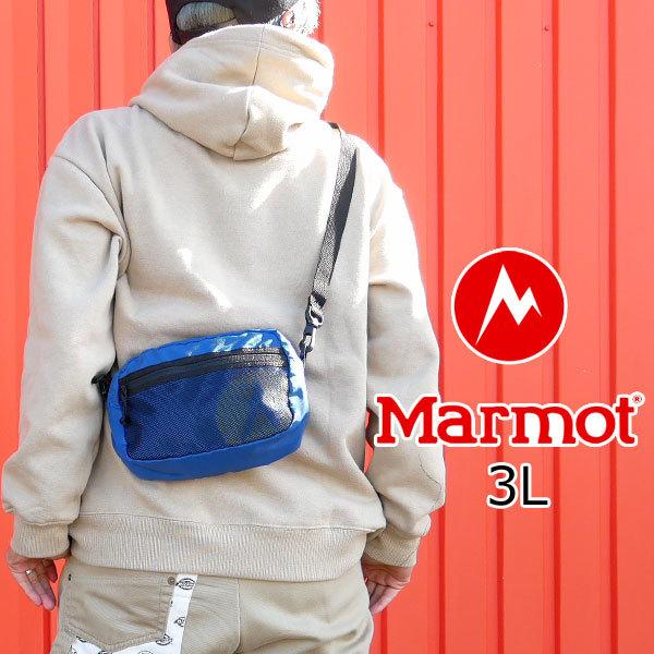 マーモット Marmot メンズ レディース バッグ スモール ショルダーバッグ 肩掛け 斜め掛け バック 鞄 アパレル 小物 アクセサリー 3L TOAPJA13｜smw