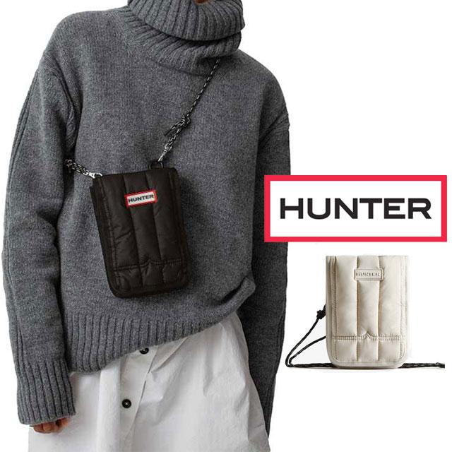 HUNTER（ハンター） メンズ レディース スマホポーチ U パファー 
