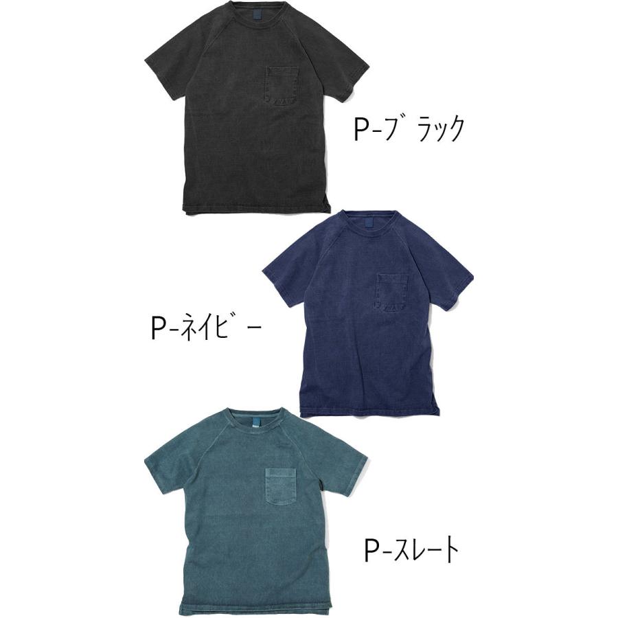 グッドオン Good On メンズ Tシャツ ショートスリーブヘビーラグランポケットＴシャツ 半袖 トップス ウェア アパレル クルーネック GOST1101 服 父の日 ギフト｜smw｜08