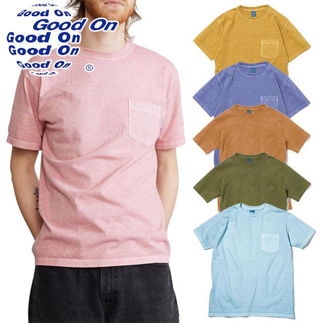 グッドオン Tシャツ メンズ レディース ショートスリーブポケットTシャツ ティーシャツ 半袖 トップス カットソー ウェア GOST0903P アパレル｜smw