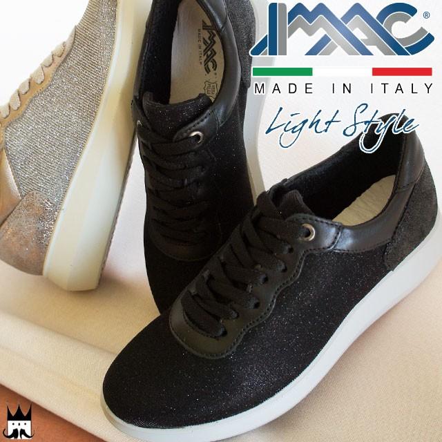 セール 店舗 イマック Imac レディース スニーカー 1060 イタリア製 Made In Italy ローカット 011 ブラック 013 トープ 靴 ネット限定販売 Euroimmobiliarecomo It