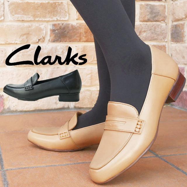 クラークス Clarks レディース ローファー キーシャ コーラ パンプス スクエアトゥ 本革b ブラック 黒 Tan タン 217g I12 217g シューマートワールド 通販 Yahoo ショッピング
