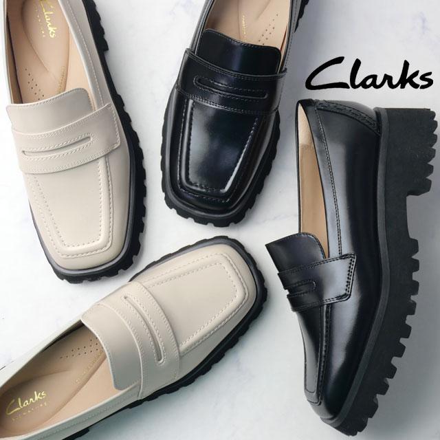 Clarks クラークス 厚底 ローファー レディース ステイソエッジ Clarks クラークス 厚底 ローファー レディース ステイソエッジ