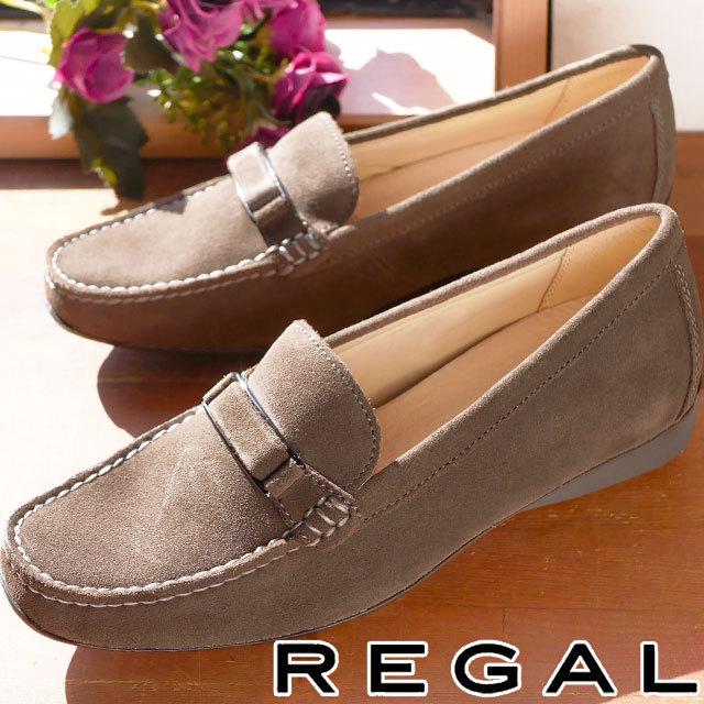 REGAL（リーガル） レディース モカシン ビット付きフラットシューズ