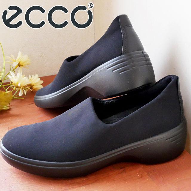 ecco エコー レディース スリッポン ソフト 7 ウェッジ W ecco エコー レディース スリッポン ソフト 7 ウェッジ W
