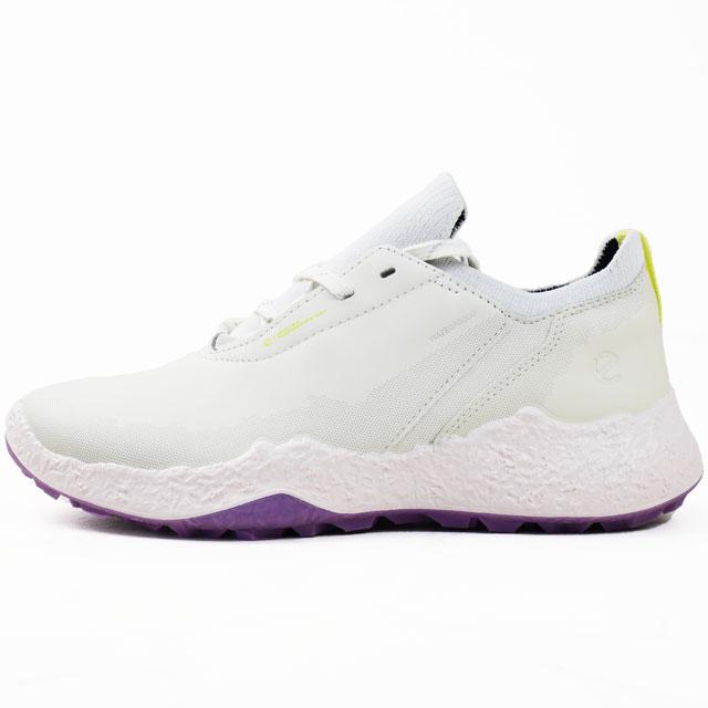 エコー ゴルフシューズ レディース GOLF BIOM H5 防水 レザー スパイクレス ウォータープルーフ ローカット スニーカー 115003 61058 白_2