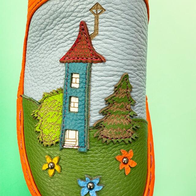 エスタシオン ムーミン コラボ スリッポン レディース リトルミィ 疲れ