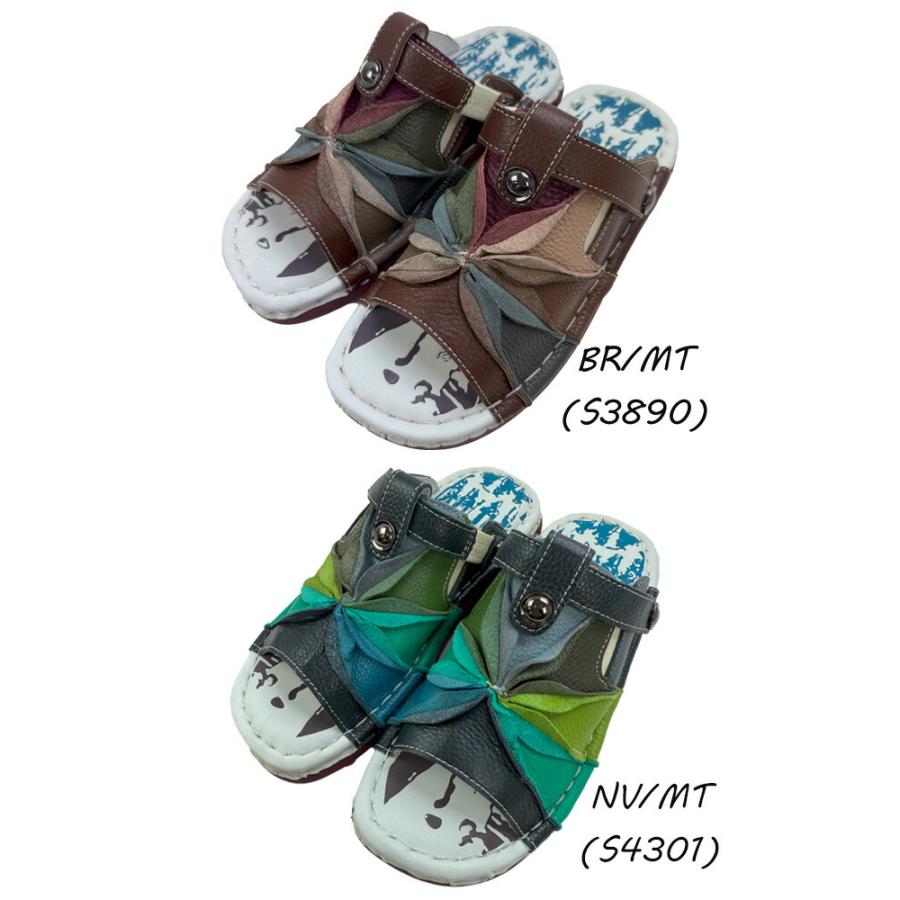 エスタシオン 厚底 サンダル レディース 痛くない スターフラワー