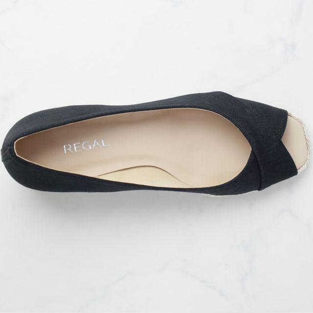 REGAL（リーガル） パンプス レディース ウエッジソールオープントウ