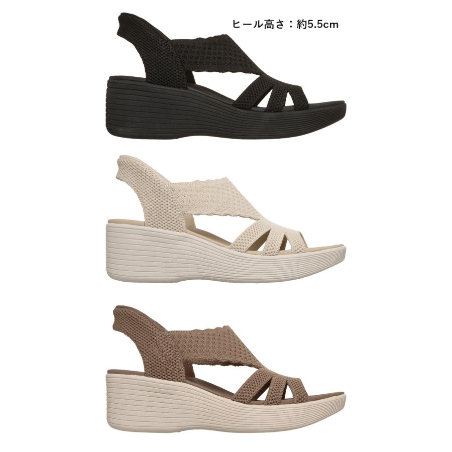 SKECHERS（スケッチャーズ） スリップインズ 厚底 サンダル レディース