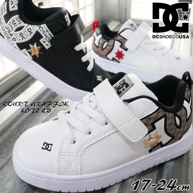ディーシーシューズ Dc Shoes 男の子 女の子 子供靴 キッズ ジュニア スニーカー コートグラフィック ライト Ev ローカット ベルクロ Dk4601 シューマートワールド 通販 Paypayモール