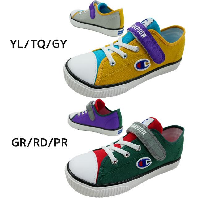 チャンピオン Champion 男の子 女の子 子供靴 キッズ ジュニア スニーカー キッズセンターコート Ox マルチ ローカット ベルクロ 軽量 抗菌 防臭 Cp Kc023 シューマートワールド 通販 Paypayモール