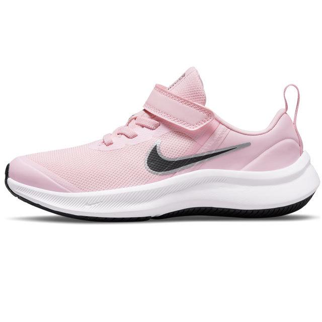 ナイキ Nike 女の子 子供靴 キッズ ジュニア スニーカー スターランナー 3 Psv 運動靴 キッズシューズ Da2777 601 ピンクフォーム ブラック シューマートワールド 通販 Paypayモール