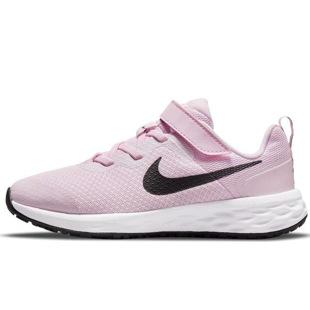 ナイキ Nike 女の子 子供靴 キッズ ジュニア スニーカー レボリューション 6 Nn Psv 子供用運動靴 Dd1095 608 ピンクフォーム ブラック シューマートワールド 通販 Paypayモール