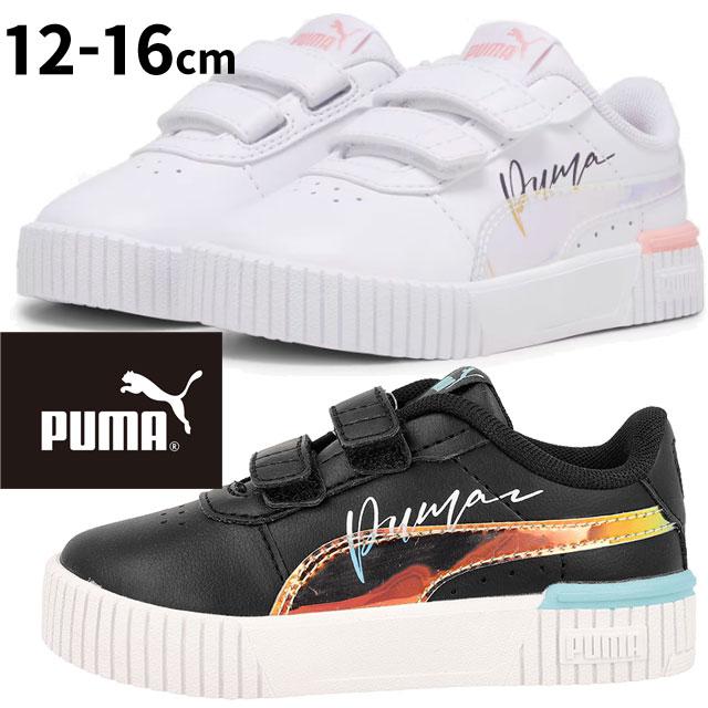 PUMA（プーマ） 女の子 子供靴 キッズ ベビー スニーカー キャリーナ