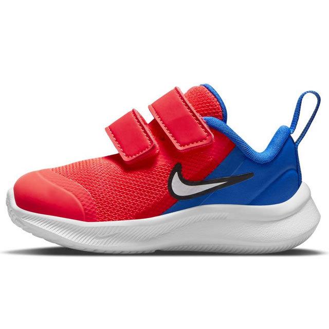 ナイキ Nike 男の子 子供靴 キッズ ベビー スニーカー スター ランナー 3 Tdv ベビーシューズ Da2778 600 ブライトクリムゾン ホワイト シューマートワールド 通販 Paypayモール