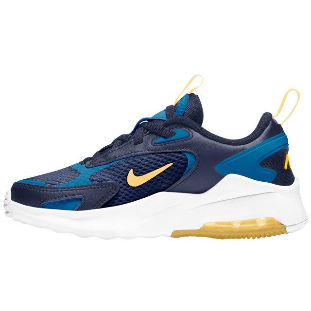 ナイキ Nike 男の子 子供靴 キッズ ジュニア スニーカー エアマックス ボルト Pse ローカット 運動靴 Cw1627 401 ミッドナイトネイビー メロンティント シューマートワールド 通販 Paypayモール