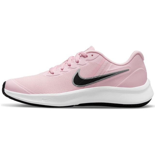 ナイキ Nike 女の子 子供靴 キッズ ジュニア レディース スニーカー スターランナー 3 Gs ローカット 運動靴 Da2776 601 ピンクフォーム ブラック シューマートワールド 通販 Paypayモール