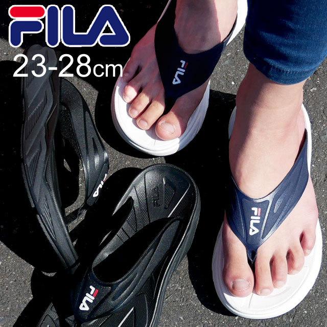 フィラ FILA メンズ レディース サンダル ゼン トングサンダル 厚底サンダル スライドサンダル 1SM00741 147 ホワイト/ブルー 白 001 ブラック 黒｜smw